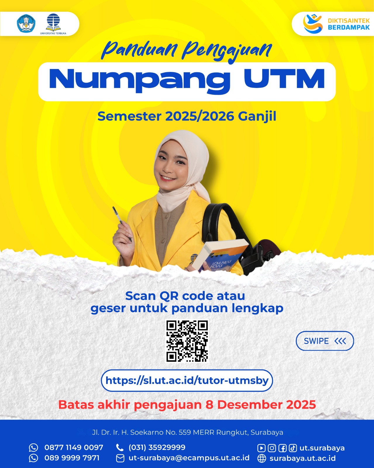 Panduan Lengkap Pengajuan Numpang Ujian Tatap Muka (UTM)